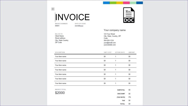 Elegent-Invoice