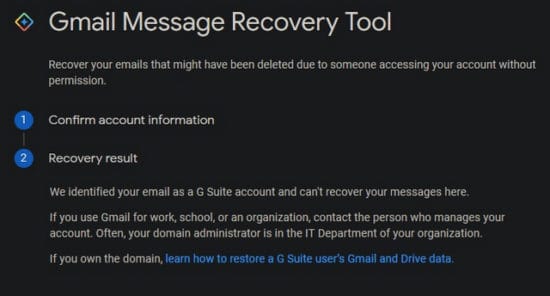 Recover Deleted Emails in Gmail